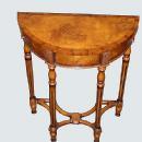 QUALITY PAIR Birds eye Maple Victorian style consoles