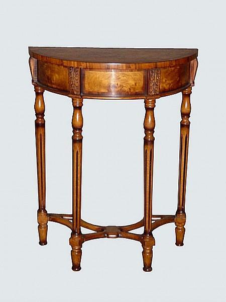 QUALITY PAIR Birds eye Maple Victorian style consoles