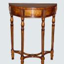 QUALITY PAIR Birds eye Maple Victorian style consoles