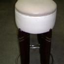 SENSATIONAL PAIR Art Deco inspired HIGH Bar stools
