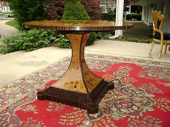Masterpiece Vienna Biedermeier style card table