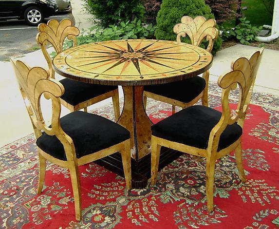 Masterpiece Vienna Biedermeier style card table