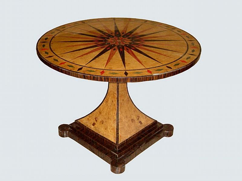 Masterpiece Vienna Biedermeier style card table