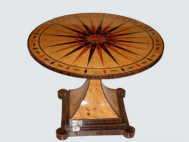 Masterpiece Vienna Biedermeier style card table