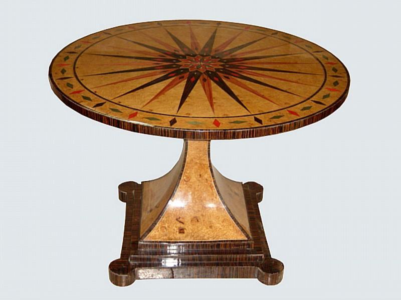 Masterpiece Vienna Biedermeier style card table