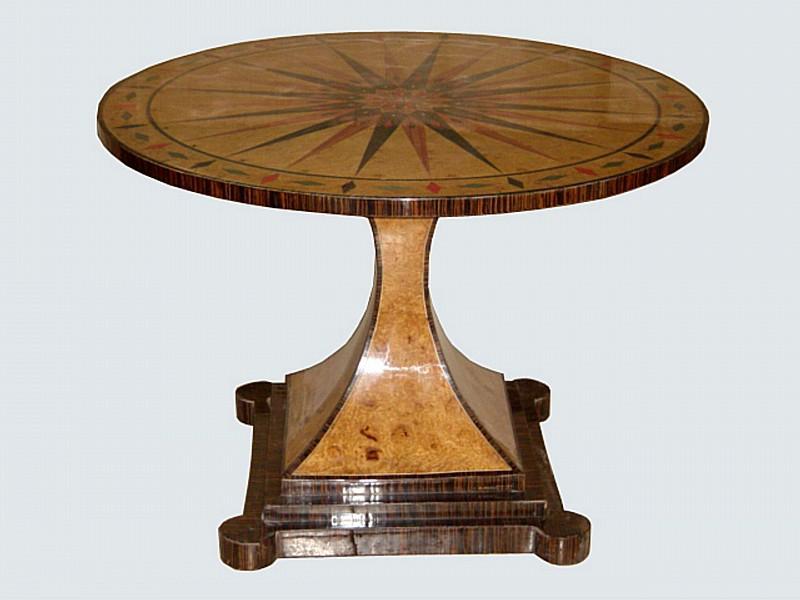 Masterpiece Vienna Biedermeier style card table