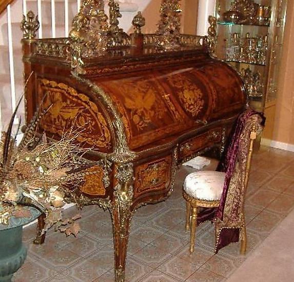 Bureau Du Roi Louis XV style, museum worthy piece!