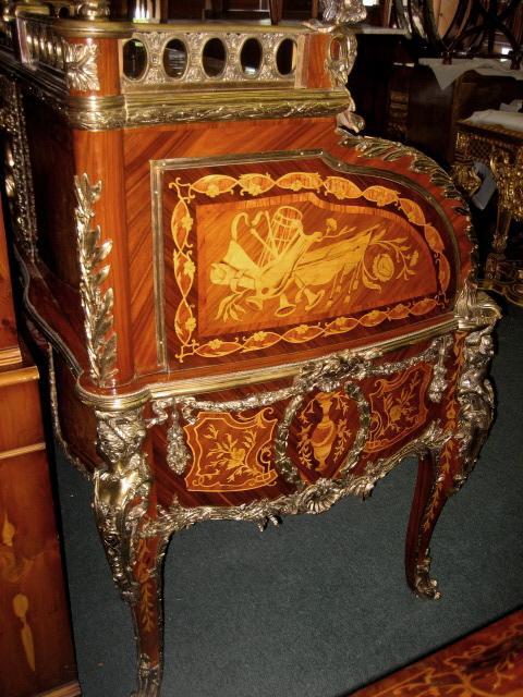 Bureau Du Roi Louis XV style, museum worthy piece!