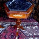 FINEST PAIR LOUIS XV Style MARBLE top side tables