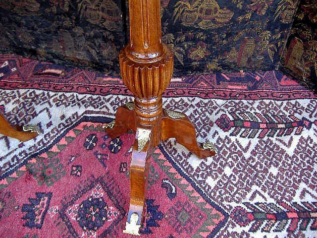 FINEST PAIR LOUIS XV Style MARBLE top side tables