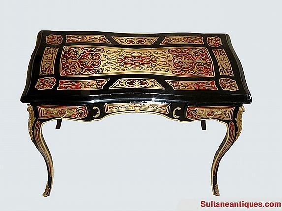 Supremely Elegant Louis XV Boulle Lady's Desk