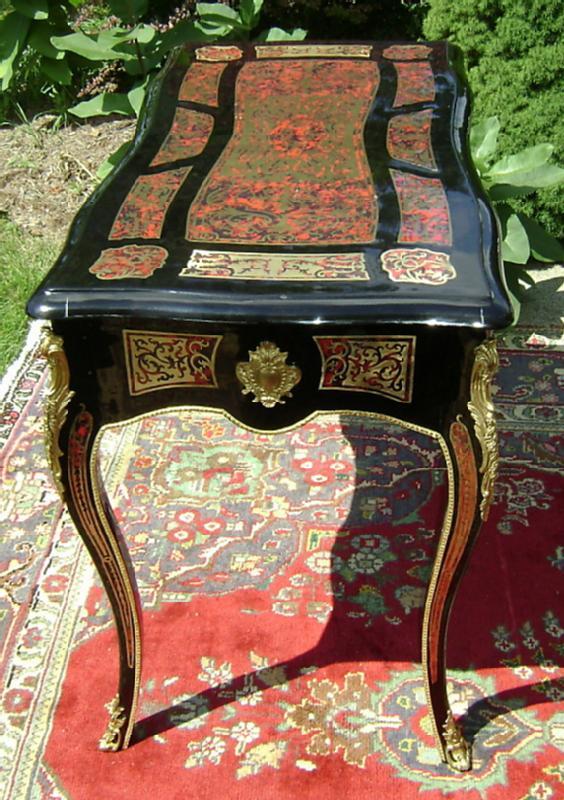 Supremely Elegant Louis XV Boulle Lady's Desk