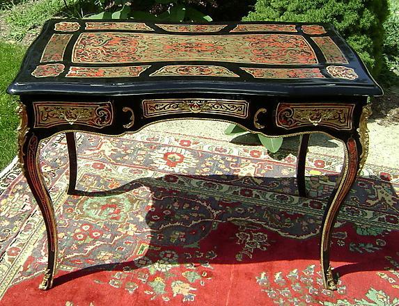 Supremely Elegant Louis XV Boulle Lady's Desk
