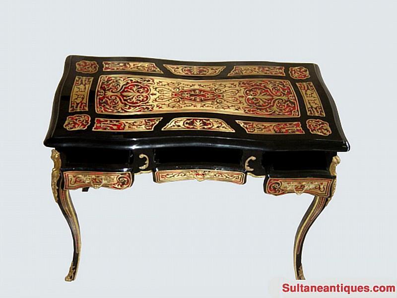 Supremely Elegant Louis XV Boulle Lady's Desk