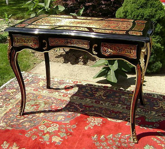 Supremely Elegant Louis XV Boulle Lady's Desk