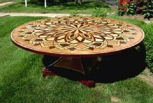 HUGE (86 inches!!!)FASCINATING Biedermeier table