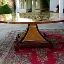 HUGE (86 inches!!!)FASCINATING Biedermeier table