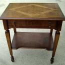 Quality English marquetry Inlaid walnut table-desk