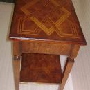 Quality English marquetry Inlaid walnut table-desk