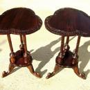 Beautiful Pair of solid Mahogany Irish style side table