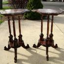 Beautiful Pair of solid Mahogany Irish style side table