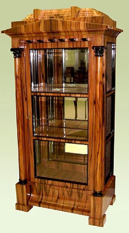 HIGH End Cherry wood Biedermeier style cabinet