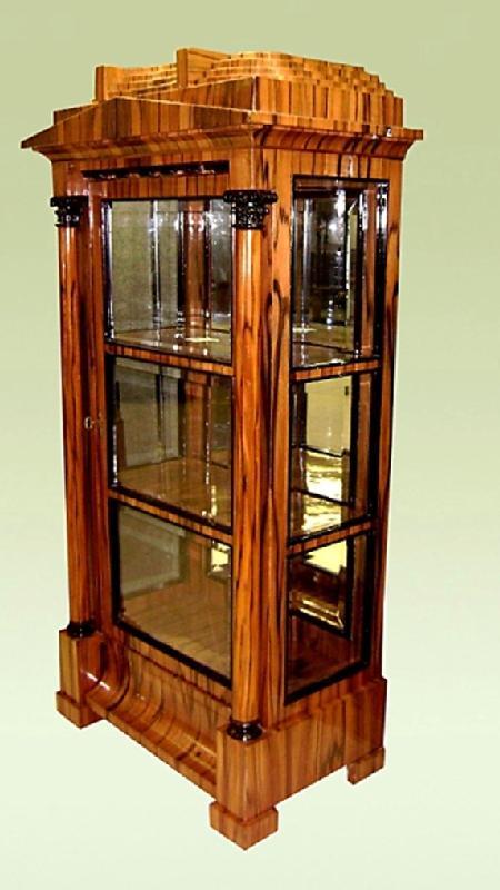 HIGH End Cherry wood Biedermeier style cabinet