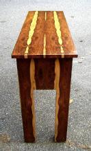 Large EXOTIC Rosewood Art Deco Sofa table
