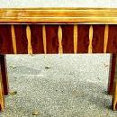 Large EXOTIC Rosewood Art Deco Sofa table