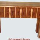 Large EXOTIC Rosewood Art Deco Sofa table