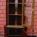 Perfect Edwardian solid Mahogany corner cabinet