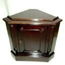 Perfect Edwardian solid Mahogany corner cabinet