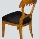WONDERFUL set 8 unusual biedermeier style chairs