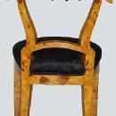 WONDERFUL set 8 unusual biedermeier style chairs