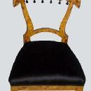 WONDERFUL set 8 unusual biedermeier style chairs