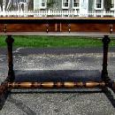 ROYAL Queen Mary style walnut LARGE 50 inch desk