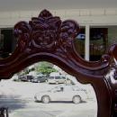 Victorian style Solid mahogany carved Hall stand