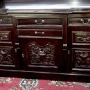 Splendid Monumental Flamed mahogany sideboard