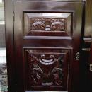 Splendid Monumental Flamed mahogany sideboard