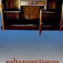 Splendid Monumental Flamed mahogany sideboard