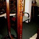 Quality Large Victorian Mahogany Standing Mirror
