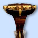 PHENOMENAL exotic rosewood Art Deco style console