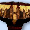 PHENOMENAL exotic rosewood Art Deco style console
