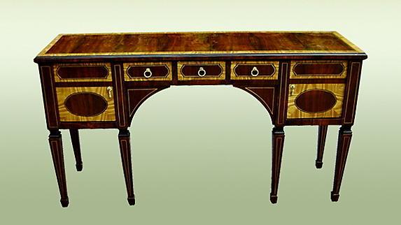 Quality English Edwardian Style sideboard