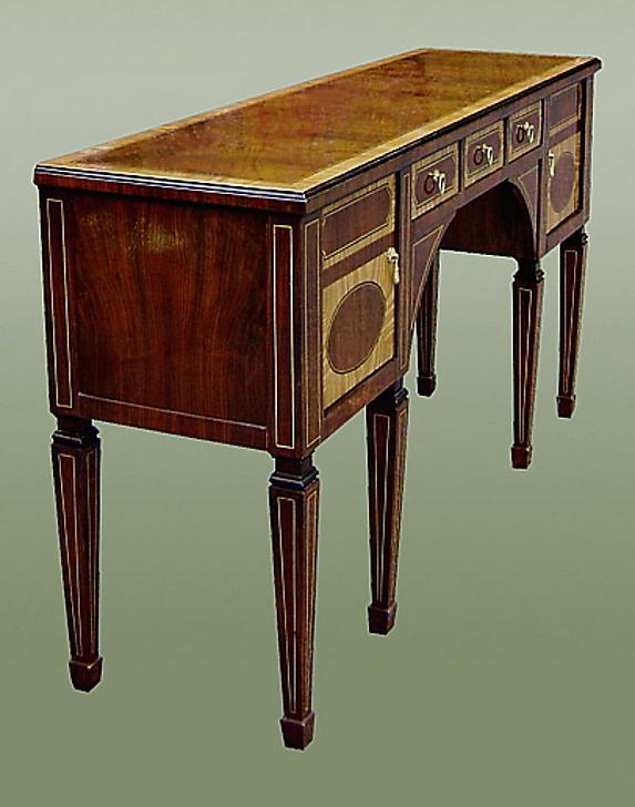 Quality English Edwardian Style sideboard