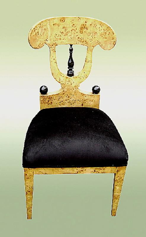 Sensational Set of Eight Biedermeier style chairs