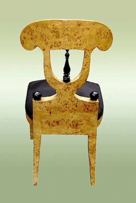 Sensational Set of Eight Biedermeier style chairs