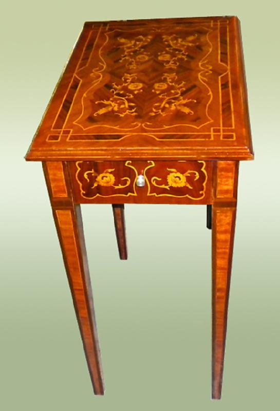 Awesome Florentine style marquetery lady's desk