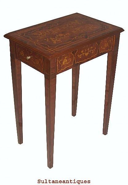 Awesome Florentine style marquetery lady's desk