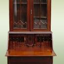 Majestic English Victorian style Bureau bookcase